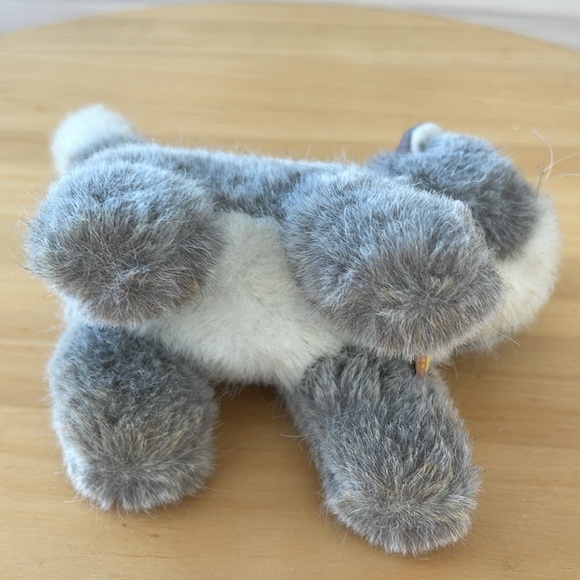 Vintage Steiff grey and white standing cat “Kitty”. - Picture 5 of 9